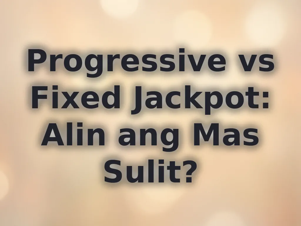 Jackpots Comparison